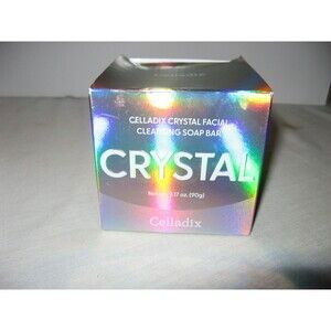 Celladix Crystal Facial Clensing Soap Bar Net Weight 3.7 oz NEW